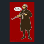 Washington "Start Over" Print<br><div class="desc">Things aren't going as planned.  Maybe we should just hit the reset button.

Features George Washington with AK by Dan McCall.</div>