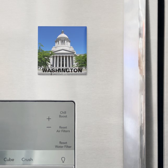 Washington State Capitol Building Photo Magnet (In Situ (Fridge))