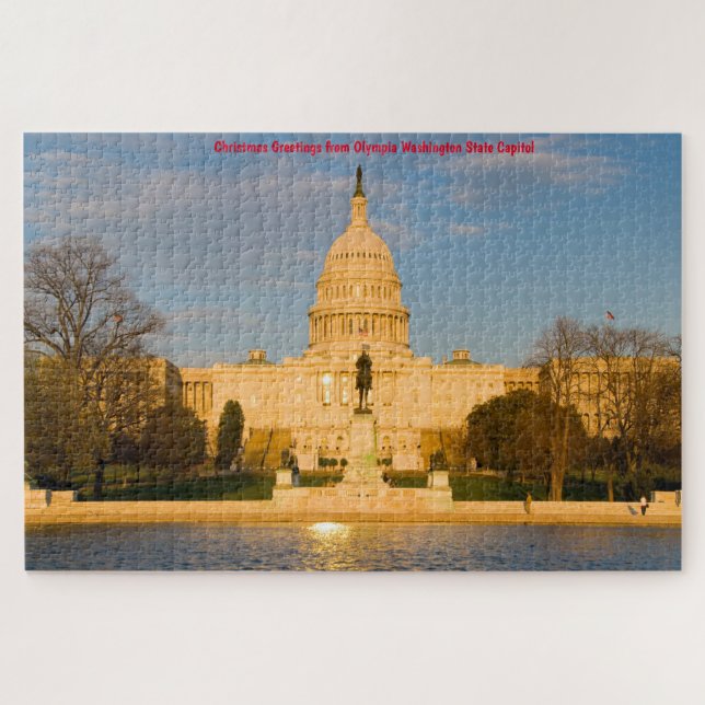 Washington State Capitol Jigsaw Puzzle (Horizontal)