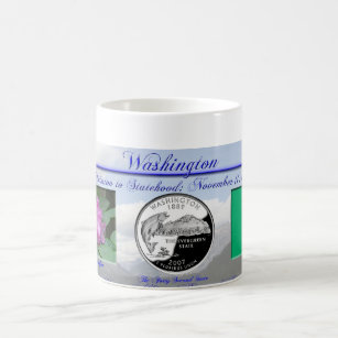 Washington State Commemorative Coffee Mug