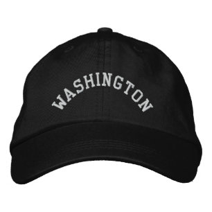 Washington State Embroidered Hat