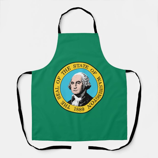 Washington State Flag Apron (Front)