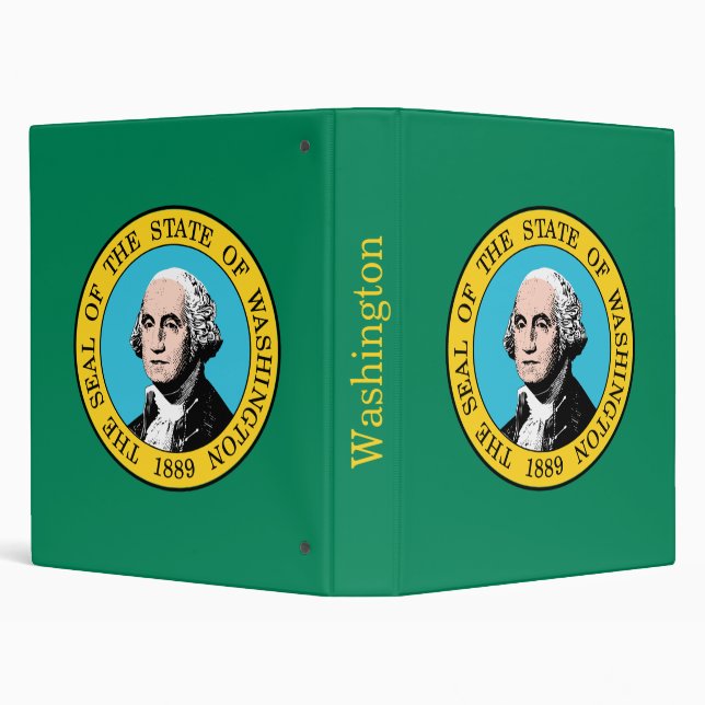 Washington State Flag Binder (Background)