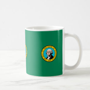 Washington State Flag Design Coffee Mug