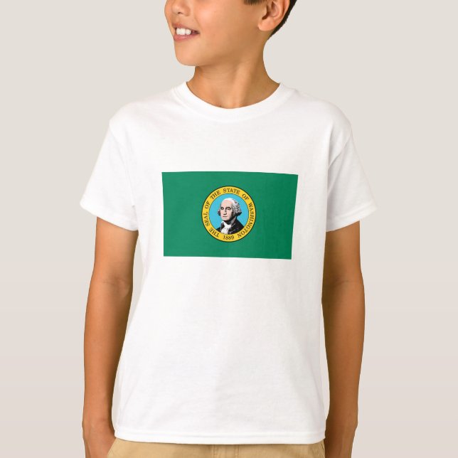 Washington State Flag T-Shirt (Front)