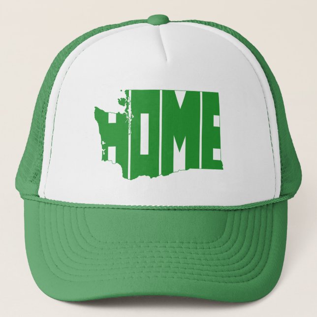Washington State Home Trucker Hat (Front)