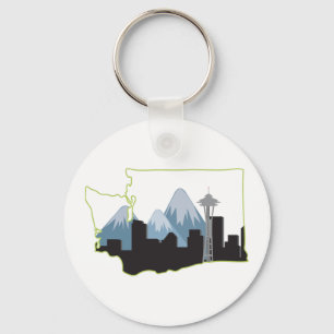 Washington State Keychain