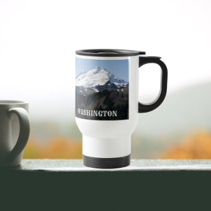 Washington State Mount Baker Photo Travel Mug