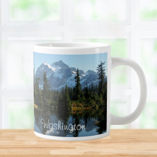 Washington State Mount Shuksan Washington Large Coffee Mug