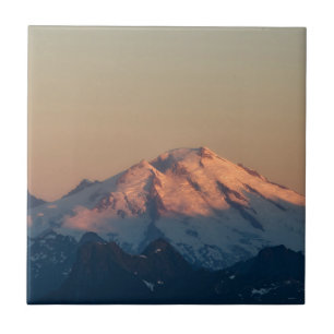 Washington State, North Cascades. Mount Baker Tile