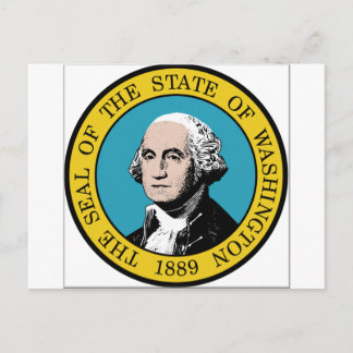 Washington State Seal Postcard