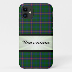Washington State Tartan With Ribbon iPhone 11 Case