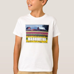 Washington State Tulip Field T-Shirt