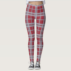 Washington State University Cougar Tartan Leggings
