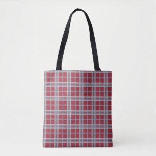 Washington State University Cougar Tartan Tote Bag