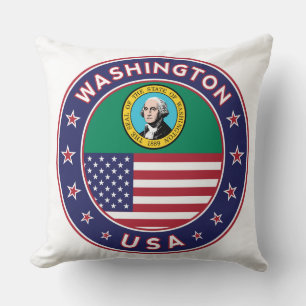 Washington Throw Pillow