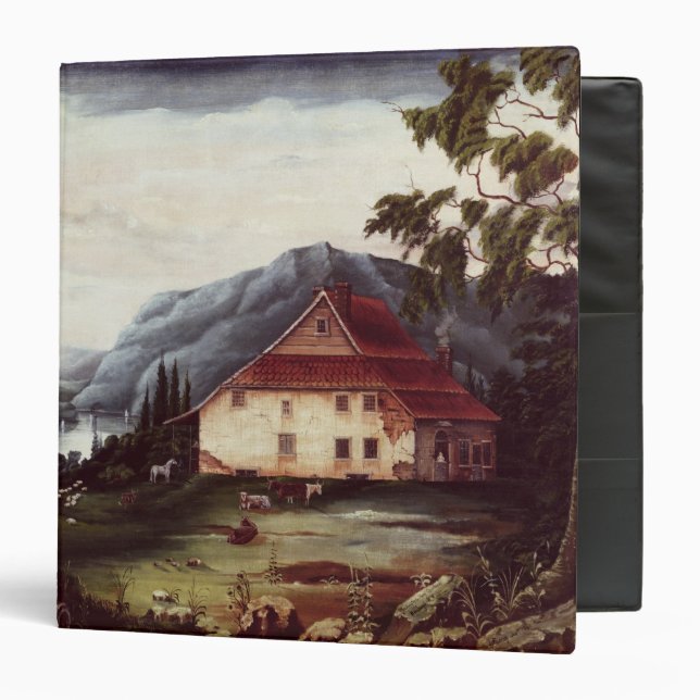 Washington's headquarters at Newburgh Binder (Front/Inside)