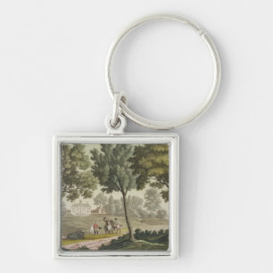 Washington's house at Mount Vernon, from 'Le Costu Keychain