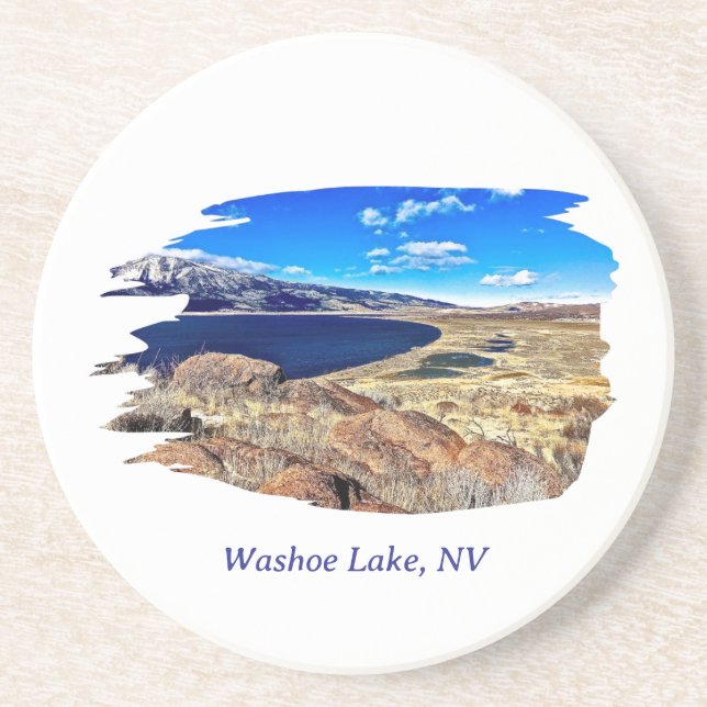 Washoe Lake, Dessous de verre NV (Devant)