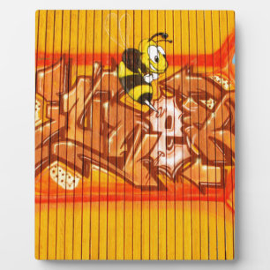 Wasp Graffiti Wall Plaque