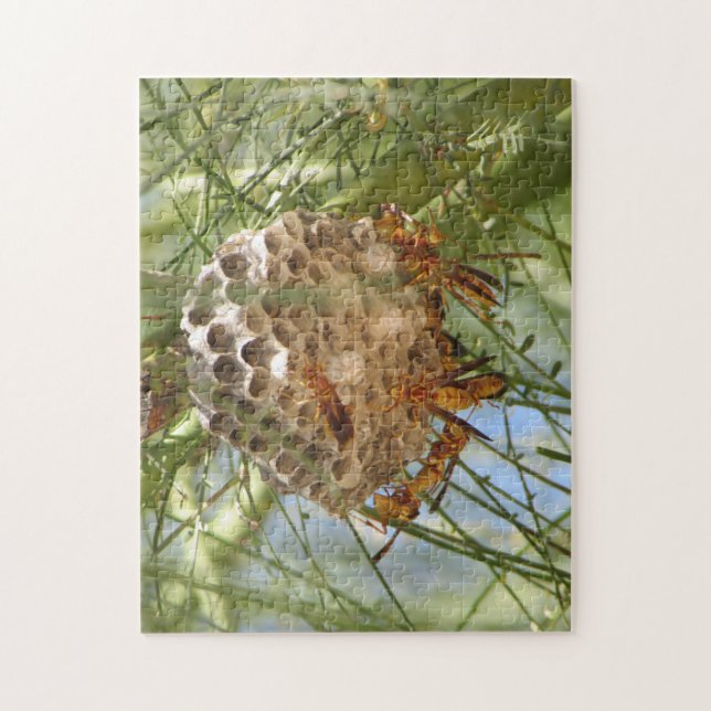 Wasp Nest Jigsaw Puzzle (Vertical)