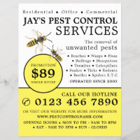 Wasp, Pest Control Advertising