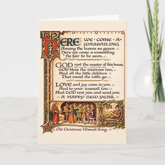 Wassail Card (Front)