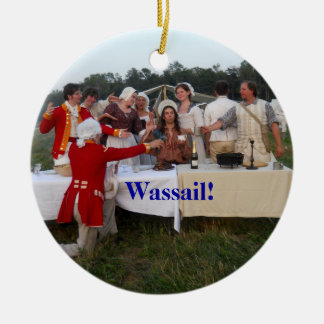 Wassail! Ceramic Ornament