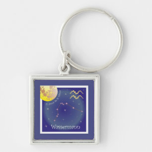 Wassermann 21. Jan. bis 18. Feb. Schlüsselanhänger Keychain