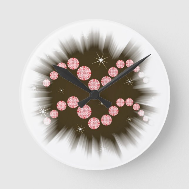 Wassermann 21. Januar bis 18. Februar Uhr Round Clock (Front)