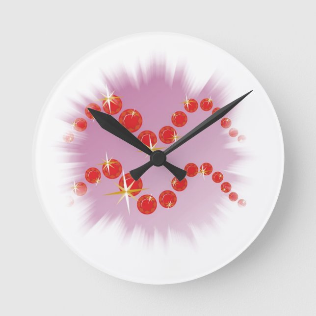 Wassermann 21. Januar bis 18. Februar Uhr Round Clock (Front)