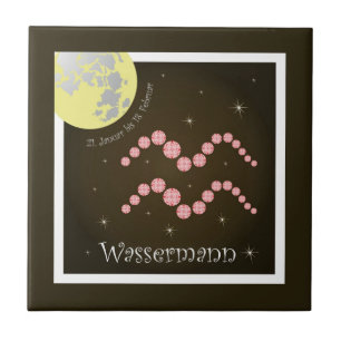 Wassermann 21 January to 18 February photo tile