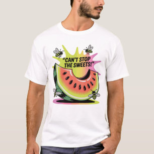 Wassermelone & Bienen – Lust auf Süßes T-Shirt