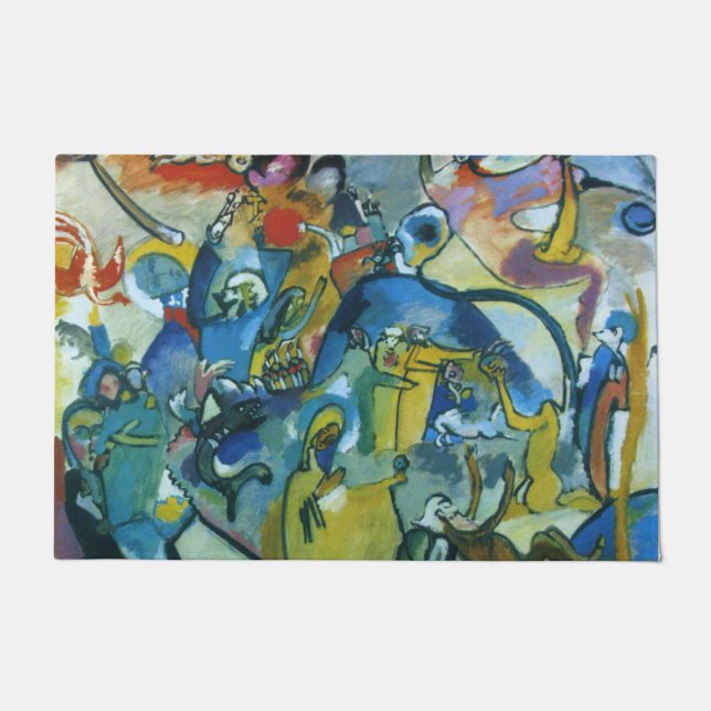 Wassily Kandinsky - All Saints Day II Doormat (Front)
