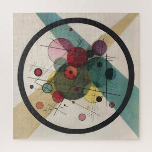 Wassily Kandinsky Circles In A Circle Jigsaw Puzzle