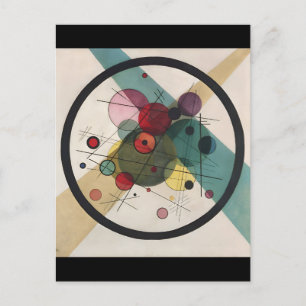 Wassily Kandinsky Circles In A Circle Postcard