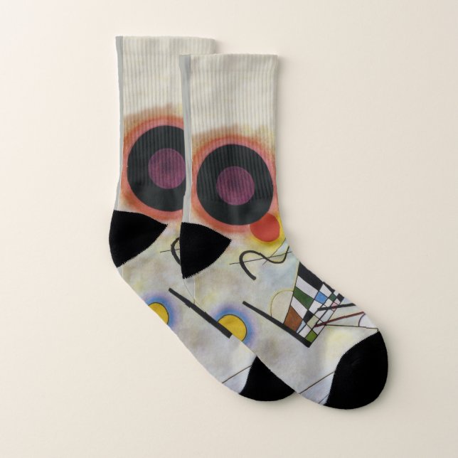 Wassily Kandinsky - Composition 8 Art Socks (Pair)