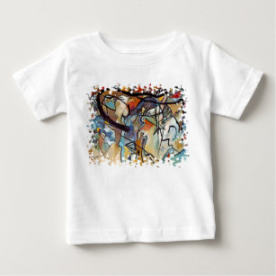 Wassily Kandinsky - Composition Five Abstract Art Baby T-Shirt