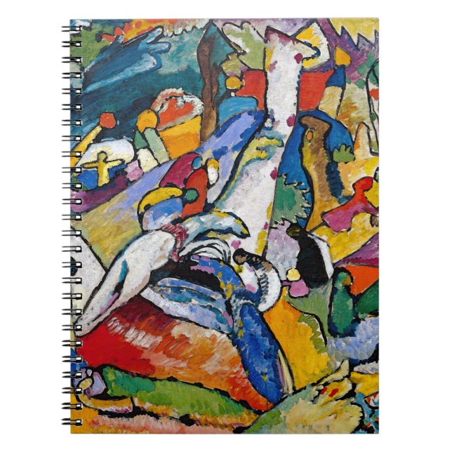 Wassily Kandinsky - Composition II Abstract Art Notebook (Front)