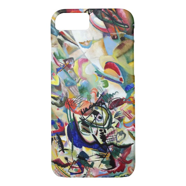 WASSILY KANDINSKY - Composition VII 1913 Case-Mate iPhone Case (Back)