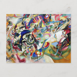 WASSILY KANDINSKY - Composition VII 1913 Postcard