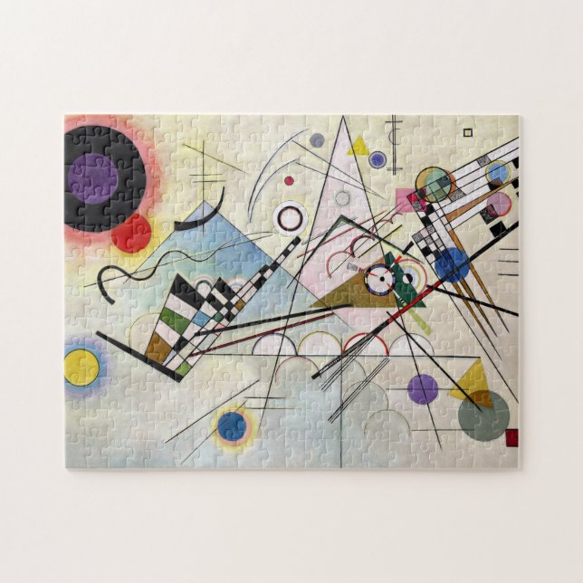 WASSILY KANDINSKY - Composition VIII 1923 Jigsaw Puzzle (Horizontal)
