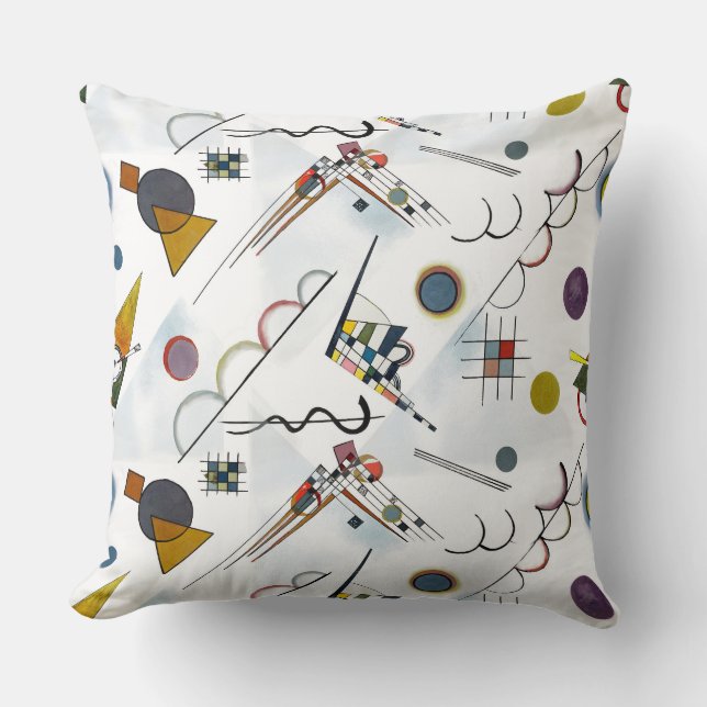 Wassily Kandinsky Composition VIII Throw Pillow (Front)