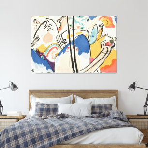 Wassily Kandinsky - Der Blaue Reiter Canvas Print