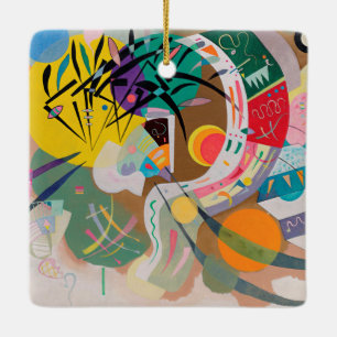WASSILY KANDINSKY - Dominant curve Ceramic Ornament