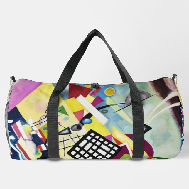 Wassily Kandinsky Duffle Bag (Back)