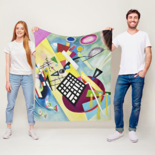 Wassily Kandinsky Fleece Blanket