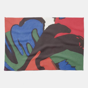 Wassily Kandinsky Franz Marc Blue Rider Painting Kitchen Towel