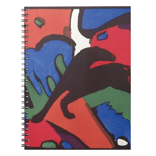 Wassily Kandinsky Franz Marc Blue Rider Painting Notebook (Front)