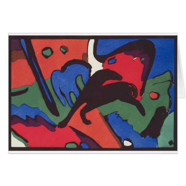Wassily Kandinsky Franz Marc Blue Rider Peinture (Devant horizontal)